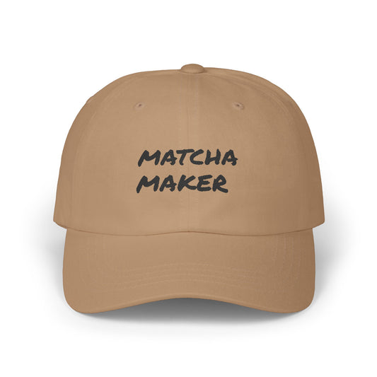 Matcha Maker Dad Cap - Funny Dad Hat, Gift for Tea Lovers, Casual Accessory, Summer Hat, Unique Father's Day Gift