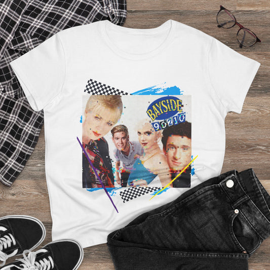 90s Nostalgia Graphic Tee, Retro Bayside Style T-Shirt, Vintage Cartoon Shirt, Perfect Gift for Fans, Unisex Cotton Top