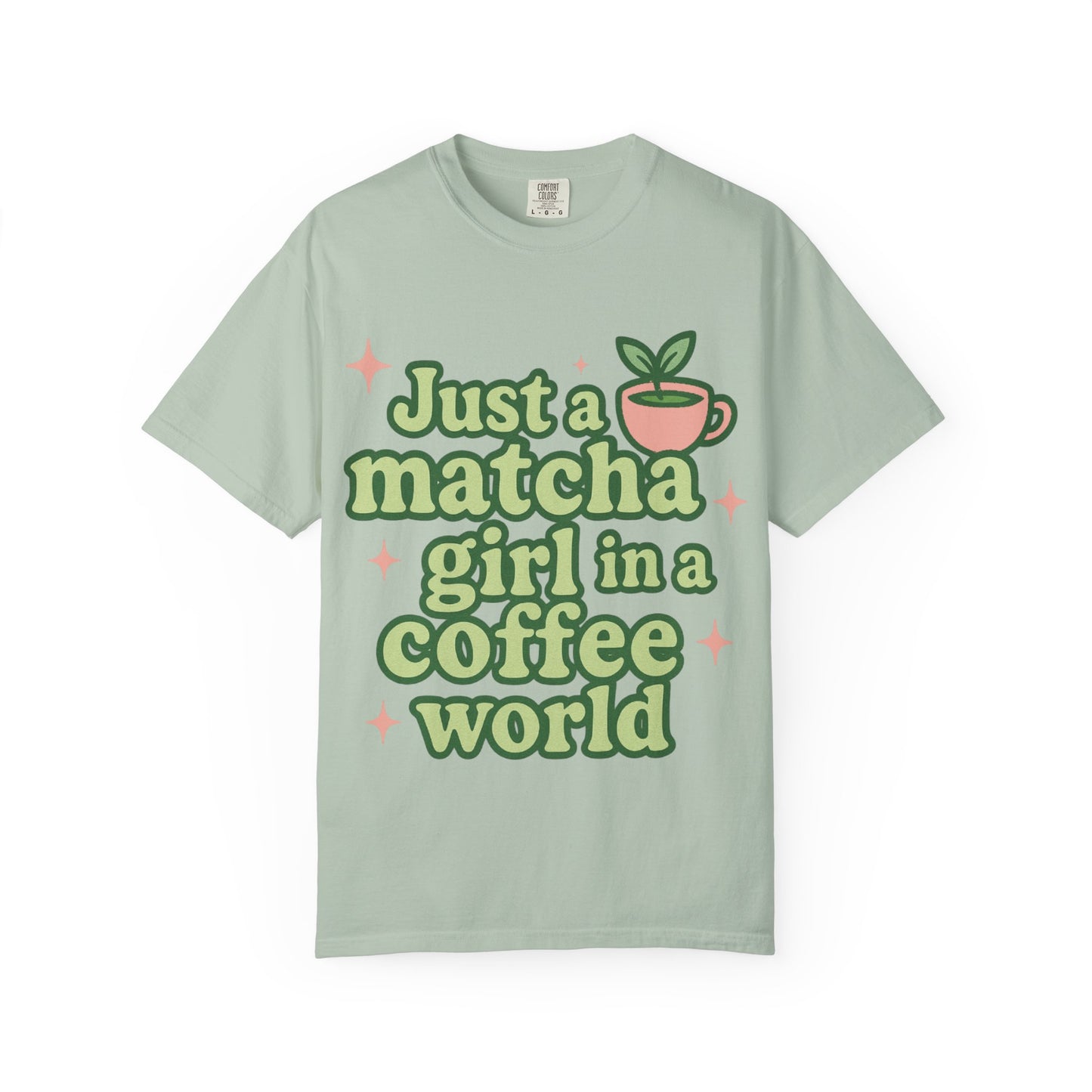 Matcha Girl T-Shirt | Perfect Gift for Coffee Lovers | Unisex Tee | Casual Wear | Nature-Inspired Fashion | Eco-Friendly Clothing