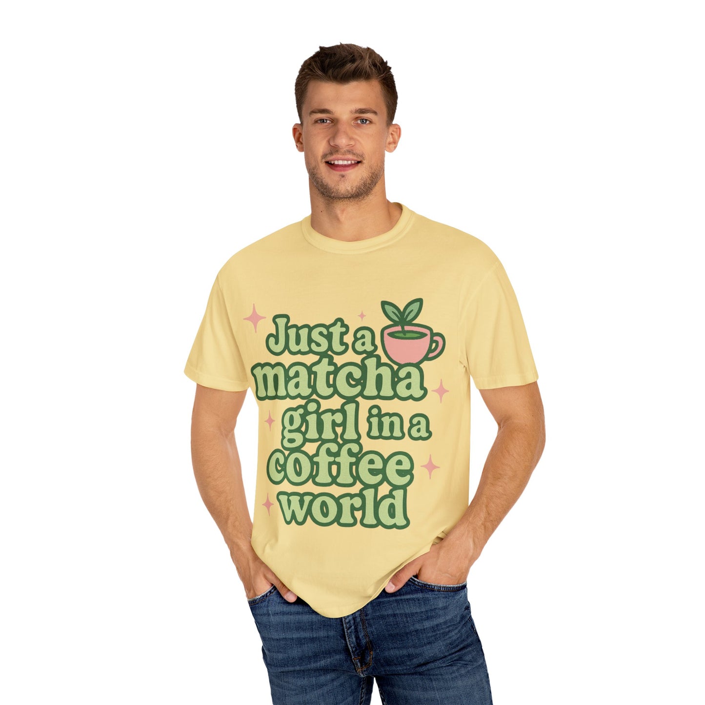 Matcha Girl T-Shirt | Perfect Gift for Coffee Lovers | Unisex Tee | Casual Wear | Nature-Inspired Fashion | Eco-Friendly Clothing