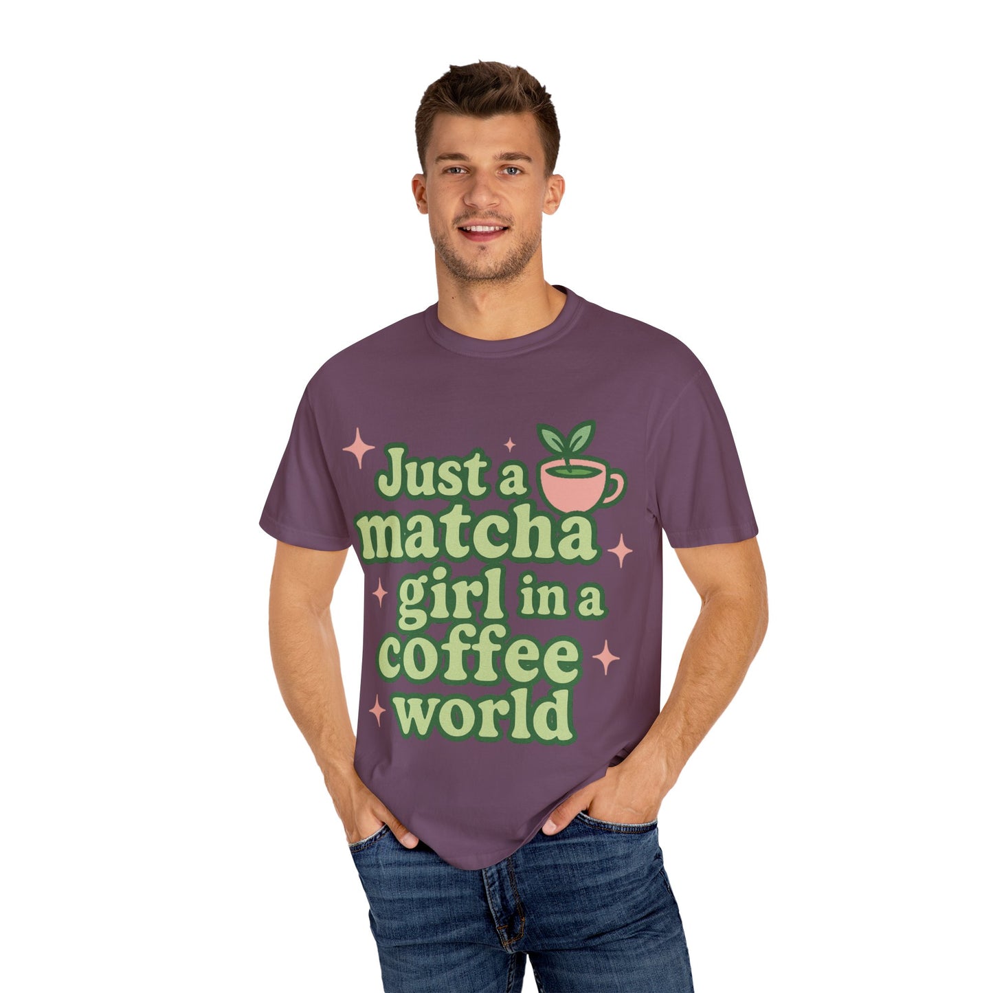 Matcha Girl T-Shirt | Perfect Gift for Coffee Lovers | Unisex Tee | Casual Wear | Nature-Inspired Fashion | Eco-Friendly Clothing