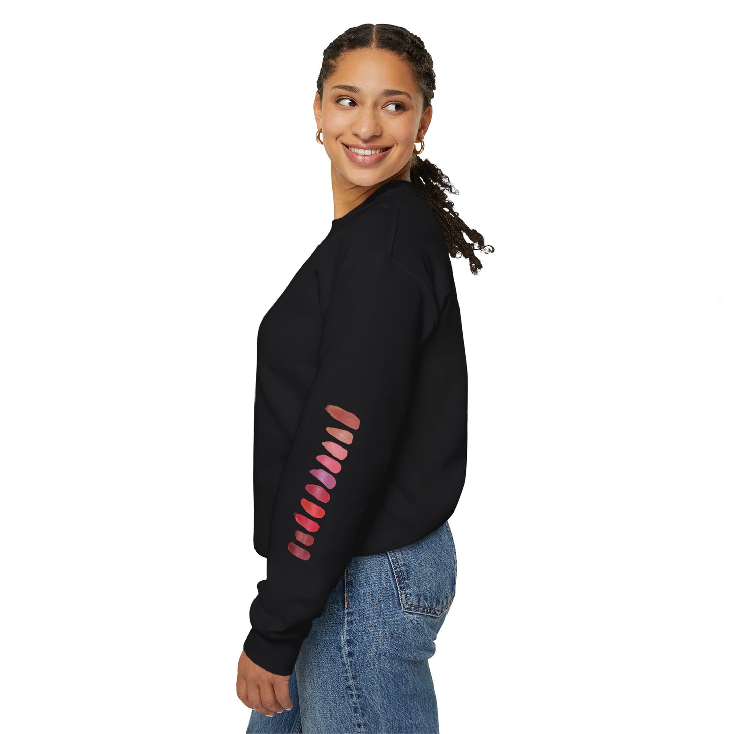 MUA Unisex Heavy Blend Crewneck Sweatshirt, Cozy Pullover, Gift for Makeup Lovers, Fall Fashion, Casual Outfit, Essential Wardrobe