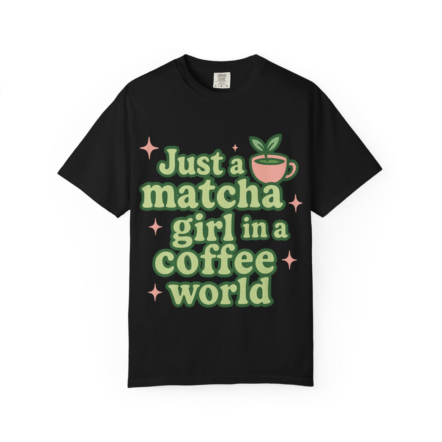 Matcha Girl T-Shirt | Perfect Gift for Coffee Lovers | Unisex Tee | Casual Wear | Nature-Inspired Fashion | Eco-Friendly Clothing