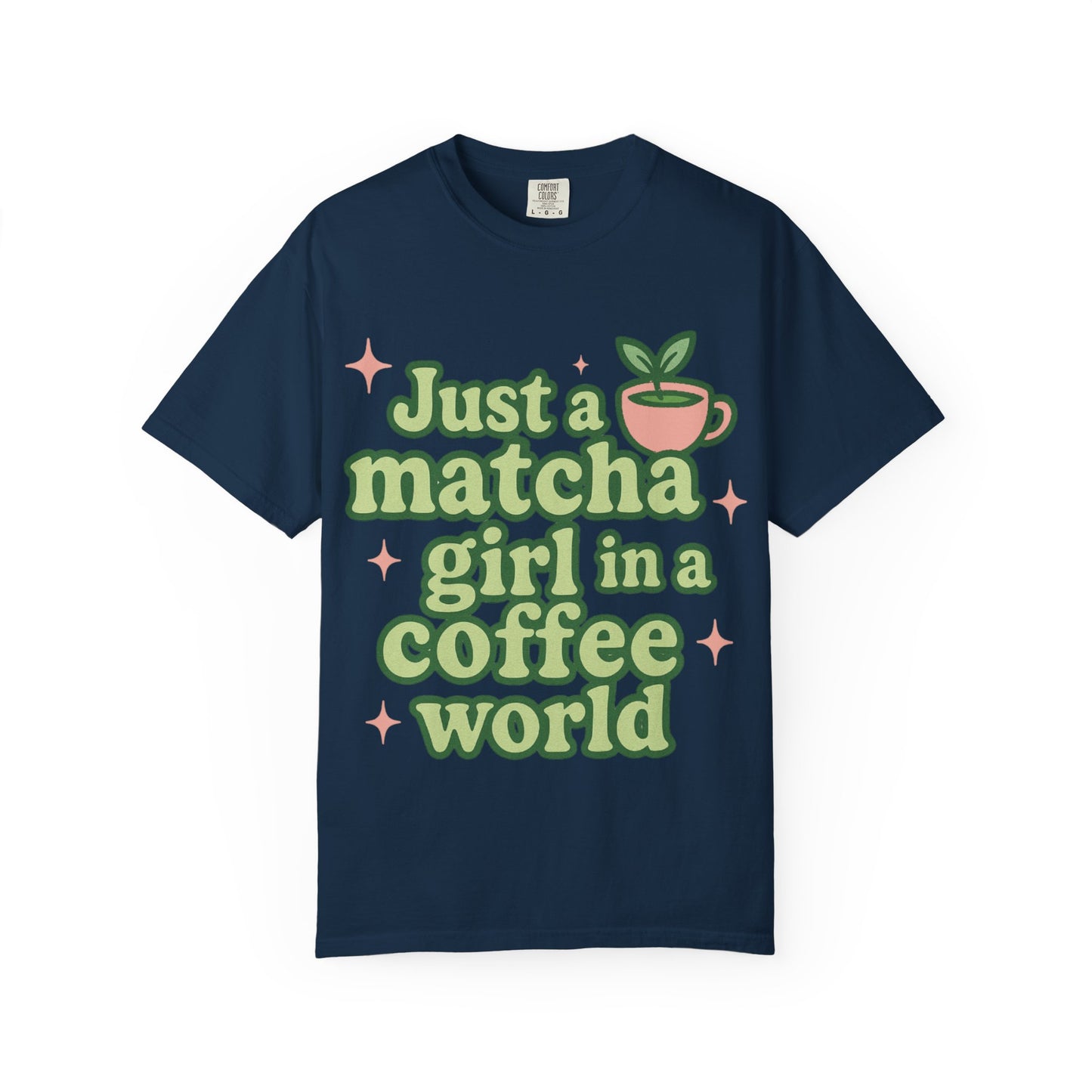 Matcha Girl T-Shirt | Perfect Gift for Coffee Lovers | Unisex Tee | Casual Wear | Nature-Inspired Fashion | Eco-Friendly Clothing