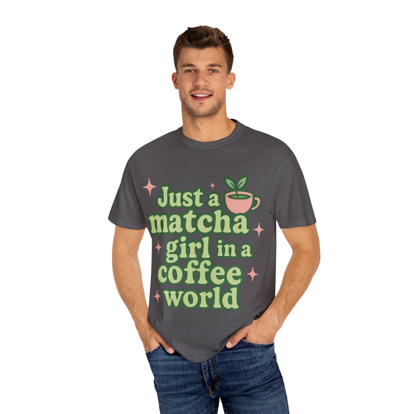 Matcha Girl T-Shirt | Perfect Gift for Coffee Lovers | Unisex Tee | Casual Wear | Nature-Inspired Fashion | Eco-Friendly Clothing