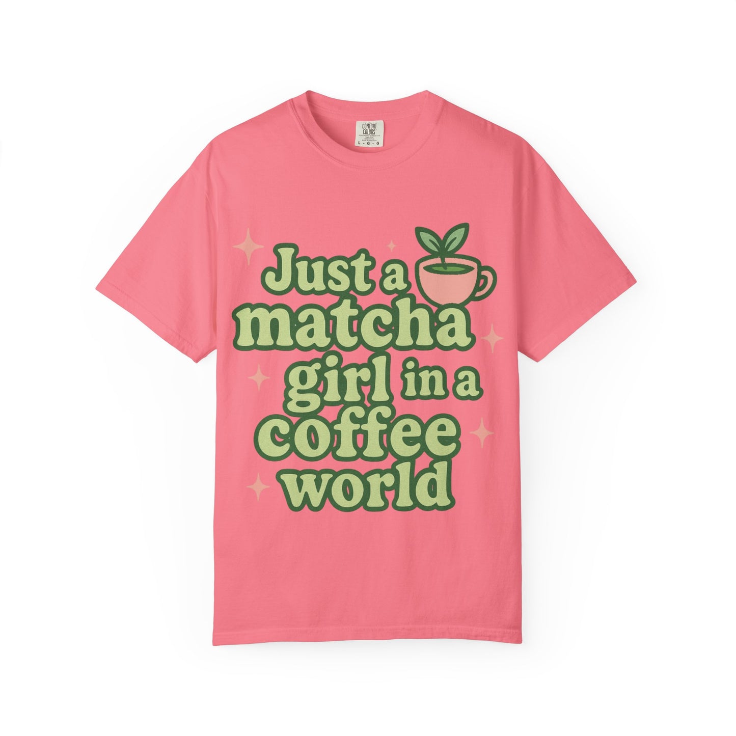 Matcha Girl T-Shirt | Perfect Gift for Coffee Lovers | Unisex Tee | Casual Wear | Nature-Inspired Fashion | Eco-Friendly Clothing