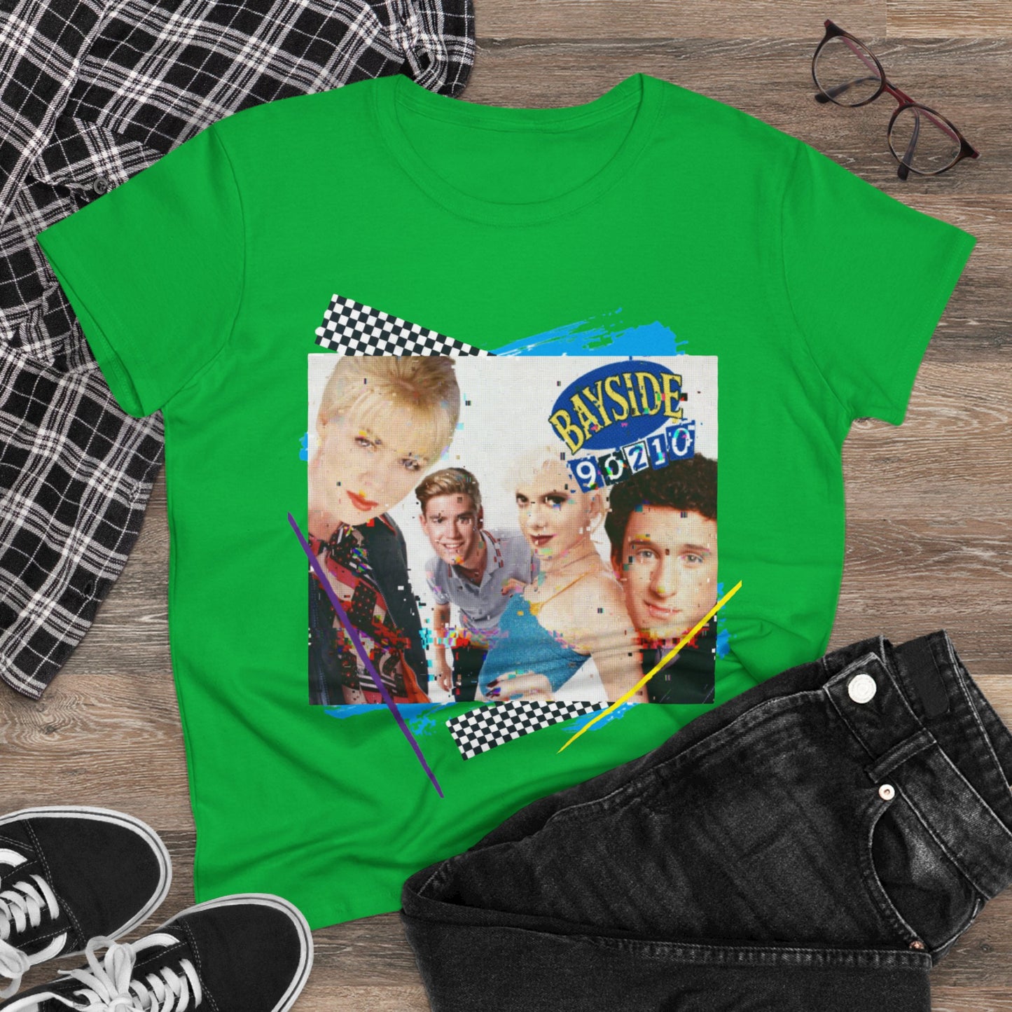 90s Nostalgia Graphic Tee, Retro Bayside Style T-Shirt, Vintage Cartoon Shirt, Perfect Gift for Fans, Unisex Cotton Top