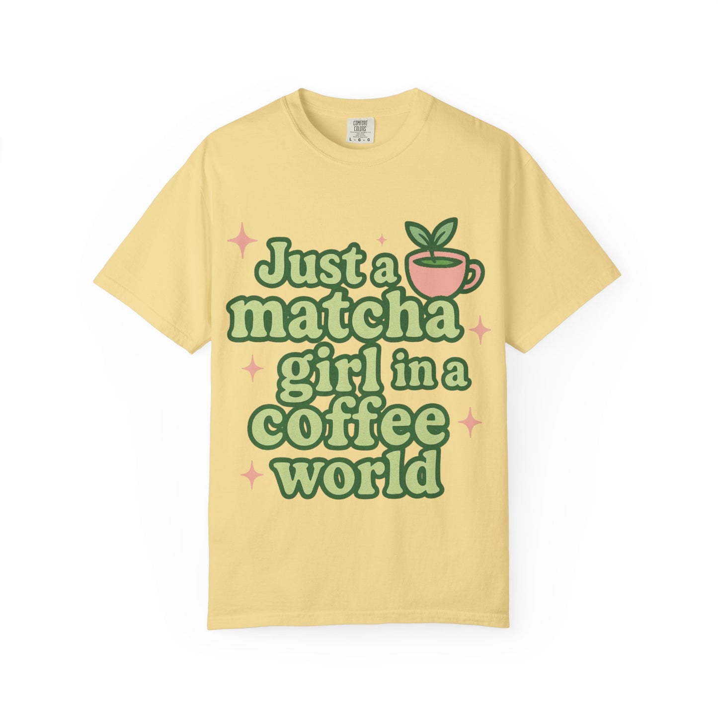 Matcha Girl T-Shirt | Perfect Gift for Coffee Lovers | Unisex Tee | Casual Wear | Nature-Inspired Fashion | Eco-Friendly Clothing