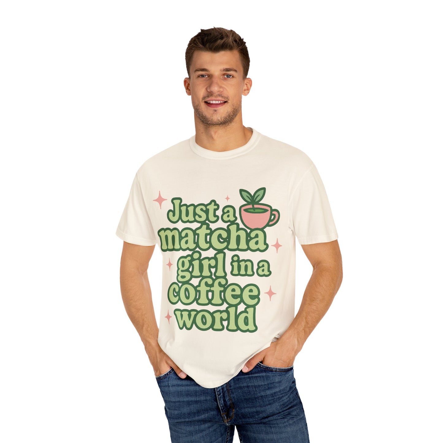 Matcha Girl T-Shirt | Perfect Gift for Coffee Lovers | Unisex Tee | Casual Wear | Nature-Inspired Fashion | Eco-Friendly Clothing