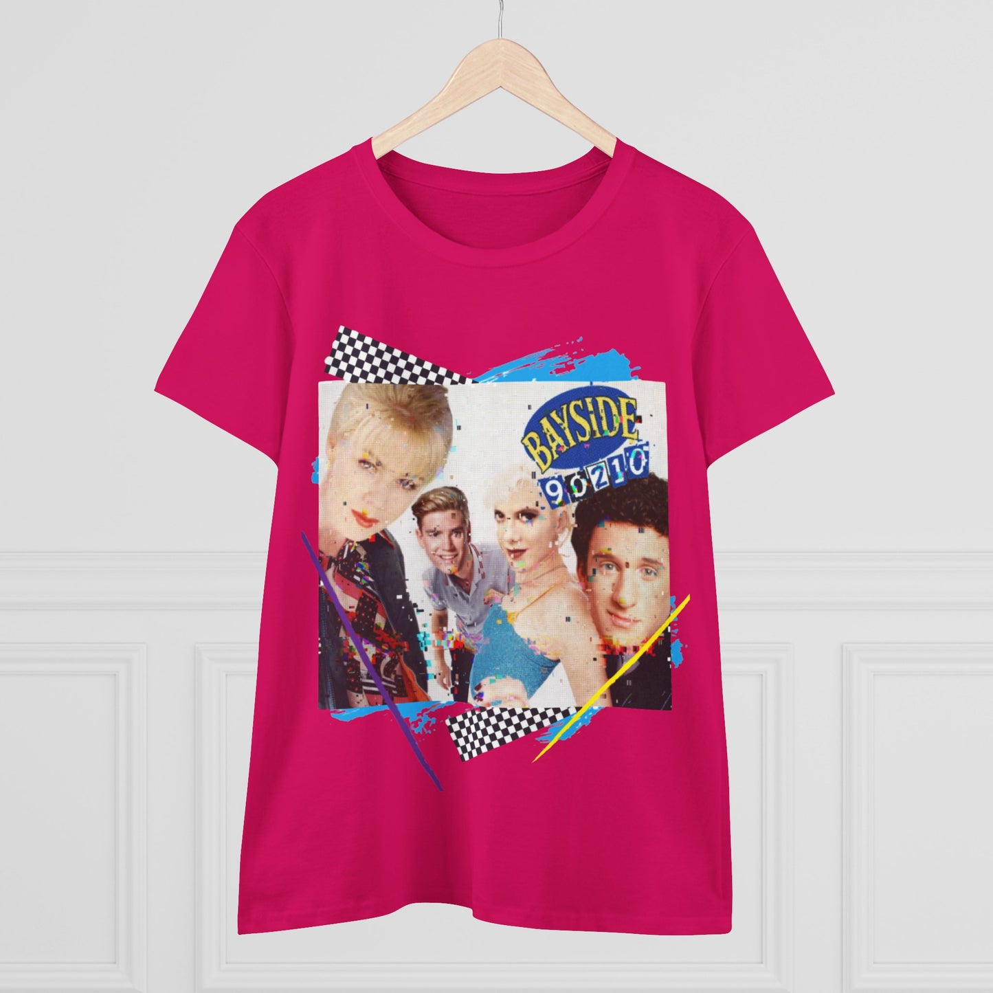 90s Nostalgia Graphic Tee, Retro Bayside Style T-Shirt, Vintage Cartoon Shirt, Perfect Gift for Fans, Unisex Cotton Top