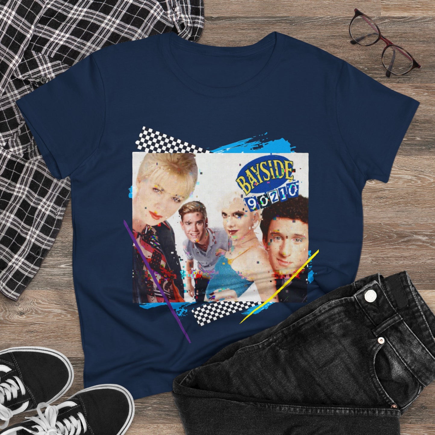 90s Nostalgia Graphic Tee, Retro Bayside Style T-Shirt, Vintage Cartoon Shirt, Perfect Gift for Fans, Unisex Cotton Top