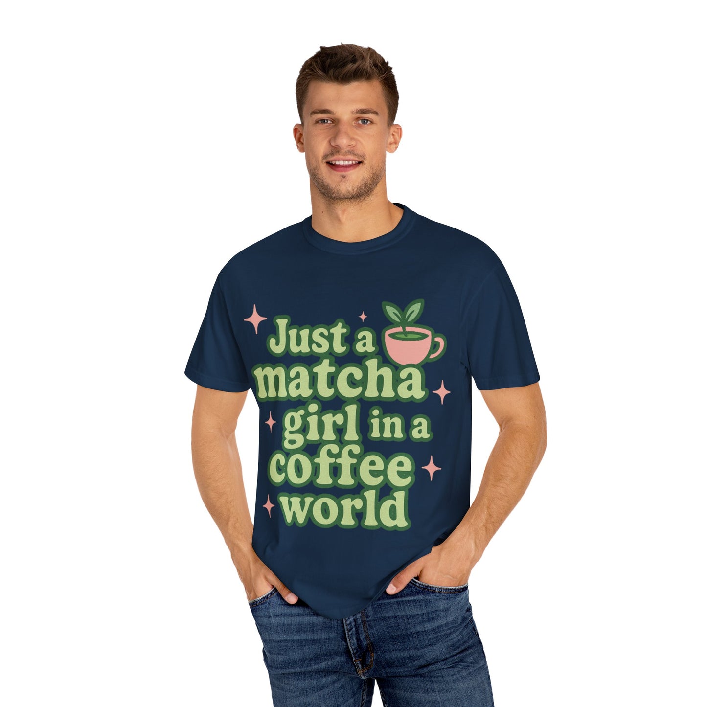 Matcha Girl T-Shirt | Perfect Gift for Coffee Lovers | Unisex Tee | Casual Wear | Nature-Inspired Fashion | Eco-Friendly Clothing