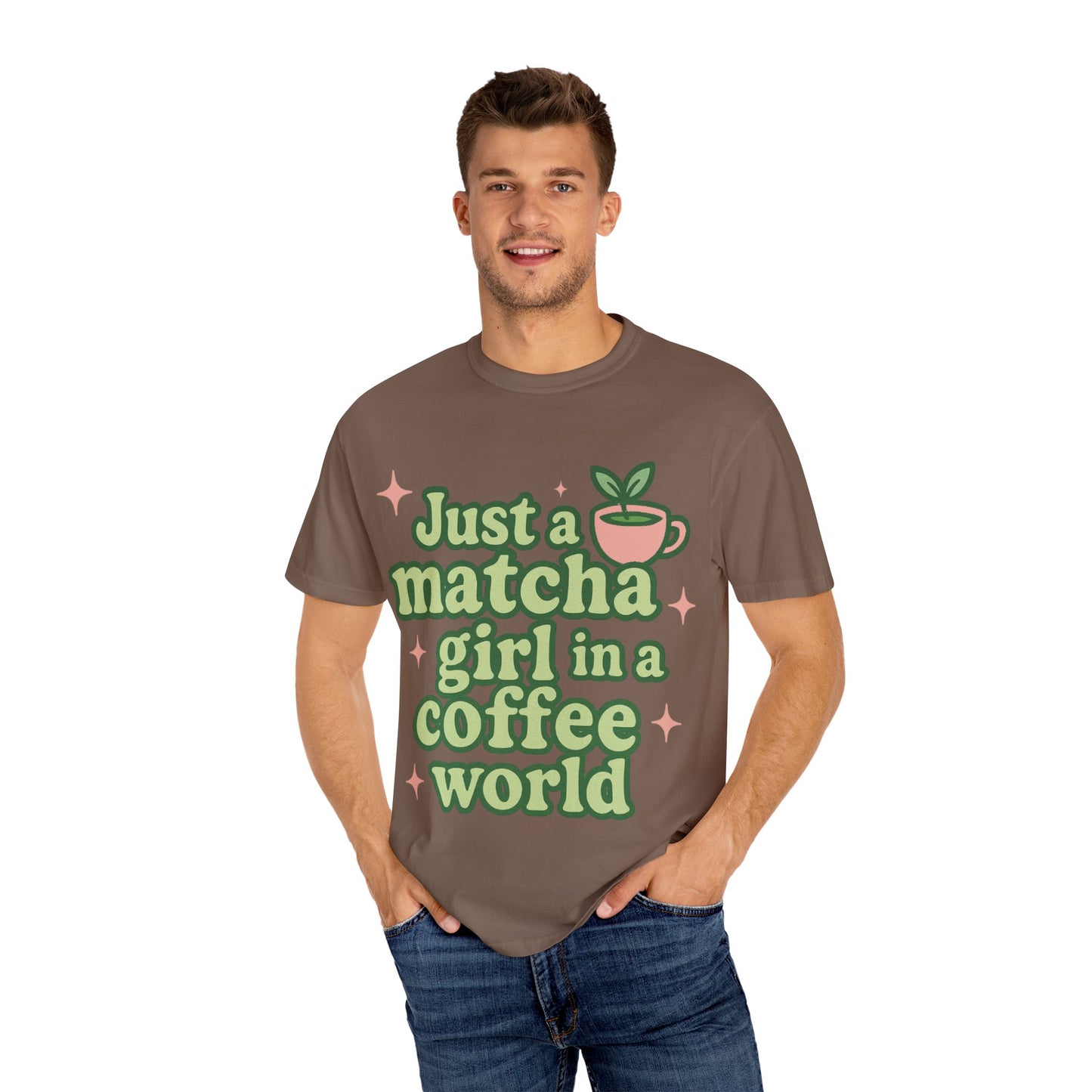 Matcha Girl T-Shirt | Perfect Gift for Coffee Lovers | Unisex Tee | Casual Wear | Nature-Inspired Fashion | Eco-Friendly Clothing