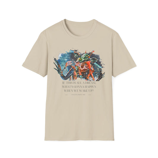 Dreamy Unisex T-Shirt with Artistic Design, Motivational Tee, Casual Wear, Gift for Friends, Unique Graphic Shirt