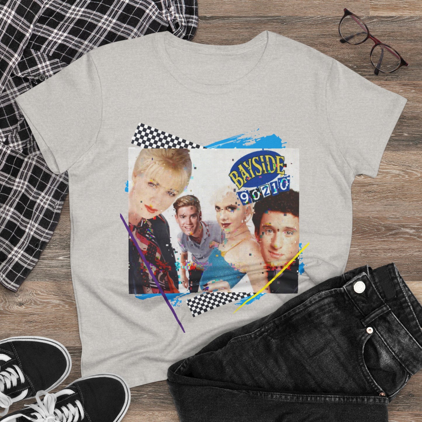 90s Nostalgia Graphic Tee, Retro Bayside Style T-Shirt, Vintage Cartoon Shirt, Perfect Gift for Fans, Unisex Cotton Top
