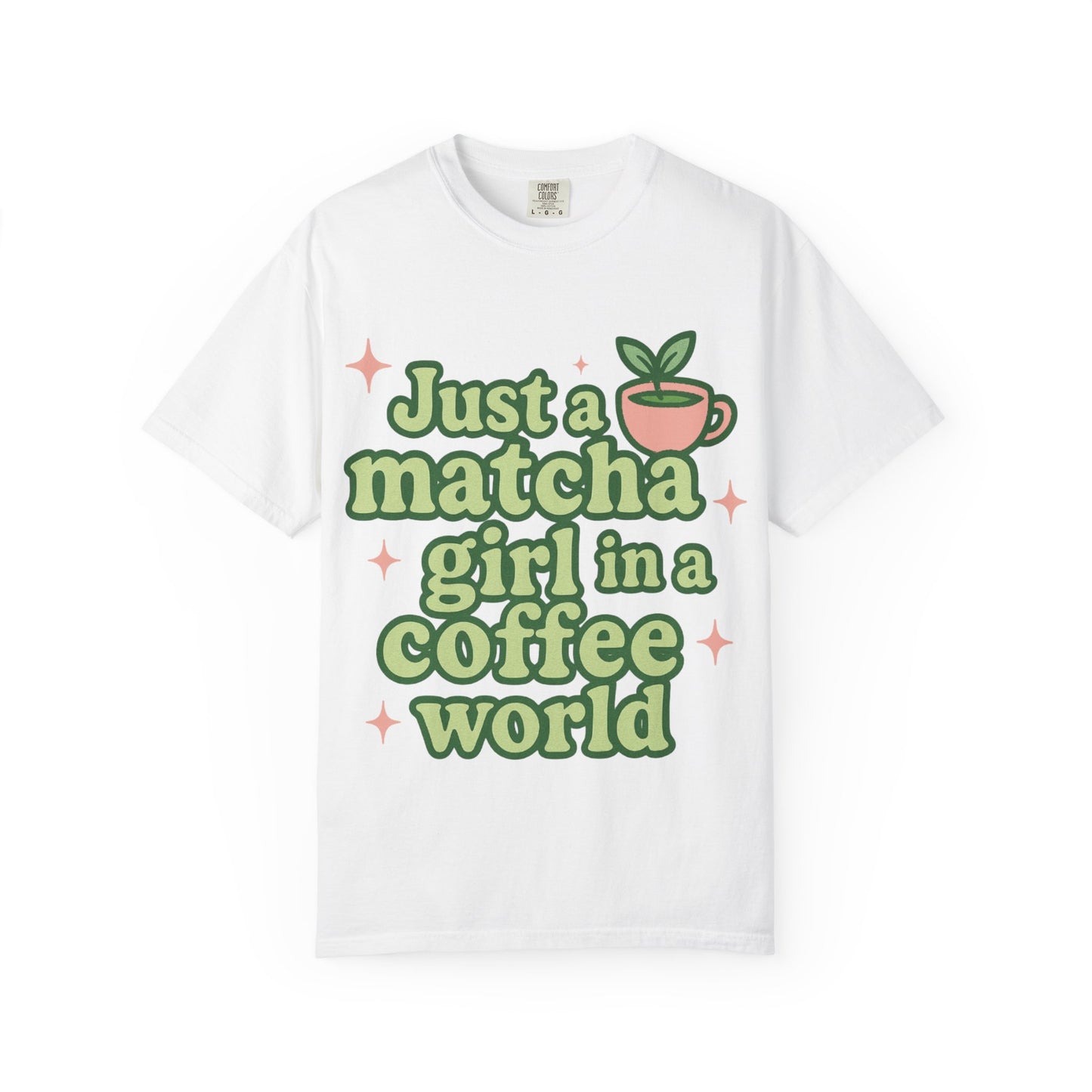 Matcha Girl T-Shirt | Perfect Gift for Coffee Lovers | Unisex Tee | Casual Wear | Nature-Inspired Fashion | Eco-Friendly Clothing