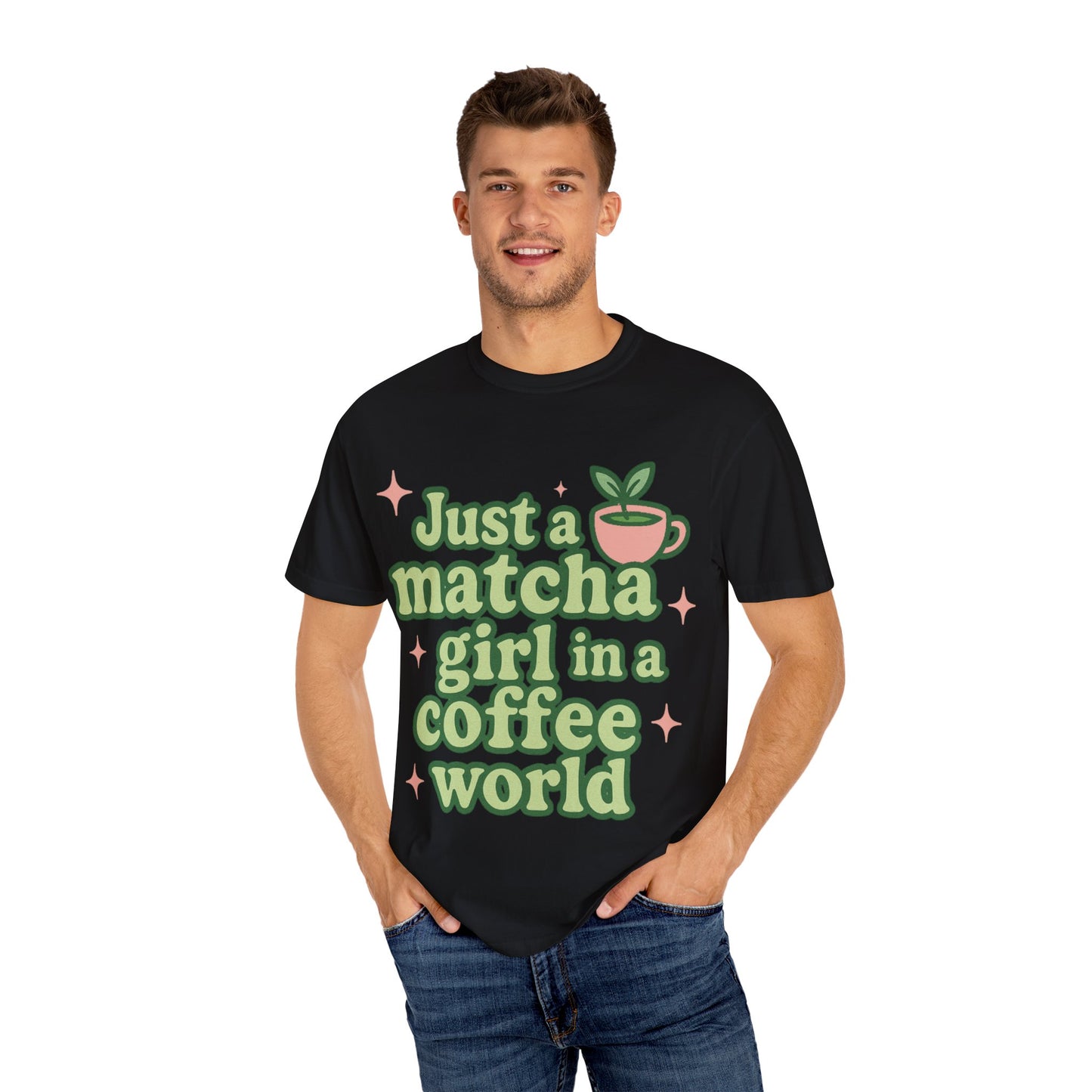 Matcha Girl T-Shirt | Perfect Gift for Coffee Lovers | Unisex Tee | Casual Wear | Nature-Inspired Fashion | Eco-Friendly Clothing