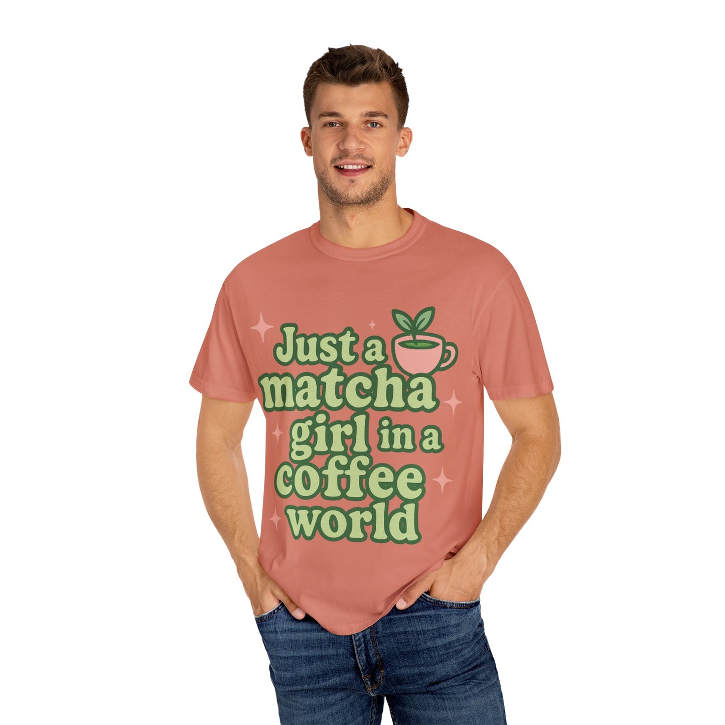 Matcha Girl T-Shirt | Perfect Gift for Coffee Lovers | Unisex Tee | Casual Wear | Nature-Inspired Fashion | Eco-Friendly Clothing