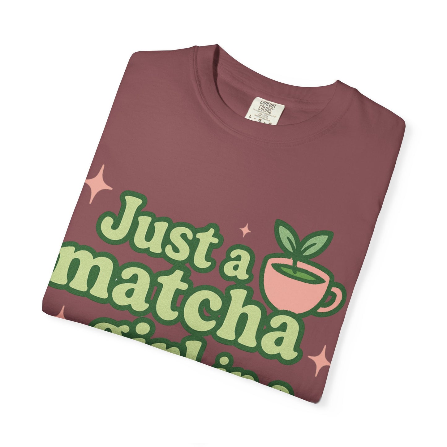 Matcha Girl T-Shirt | Perfect Gift for Coffee Lovers | Unisex Tee | Casual Wear | Nature-Inspired Fashion | Eco-Friendly Clothing