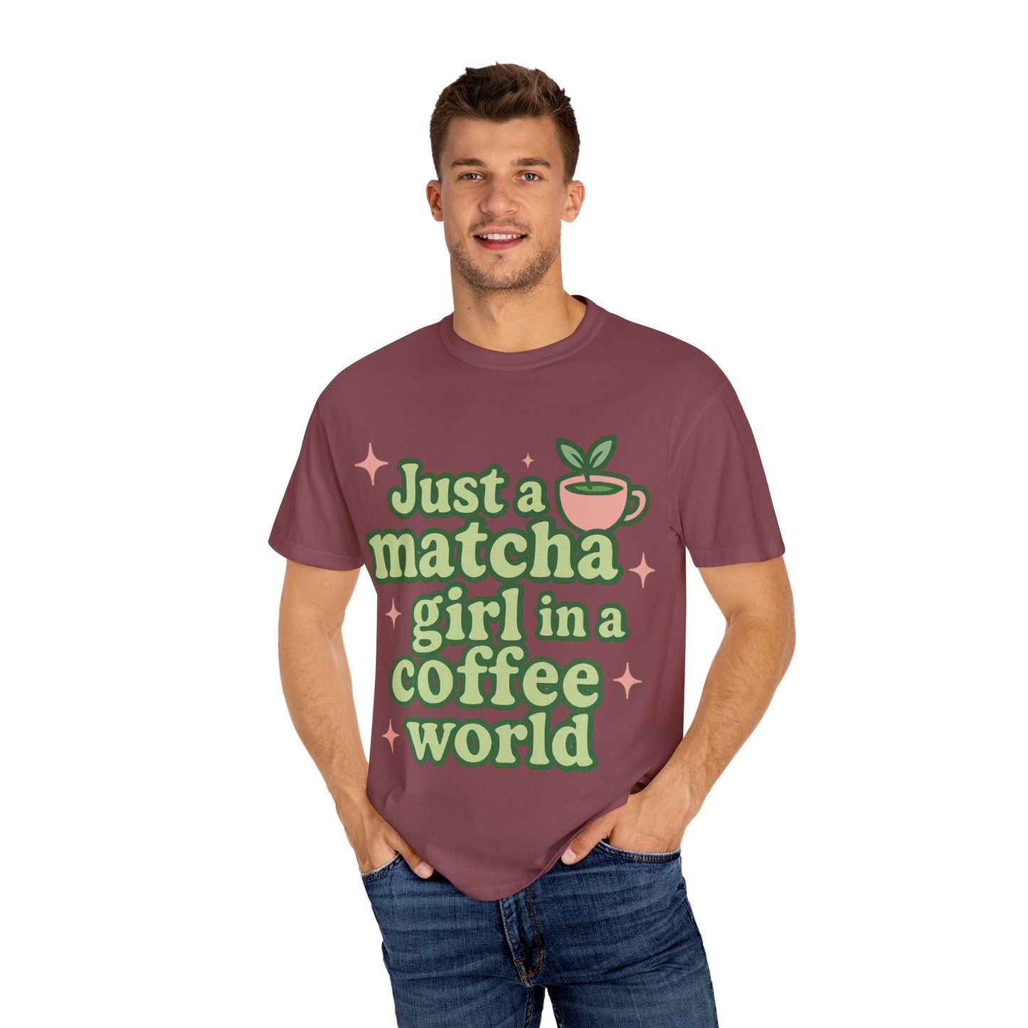 Matcha Girl T-Shirt | Perfect Gift for Coffee Lovers | Unisex Tee | Casual Wear | Nature-Inspired Fashion | Eco-Friendly Clothing