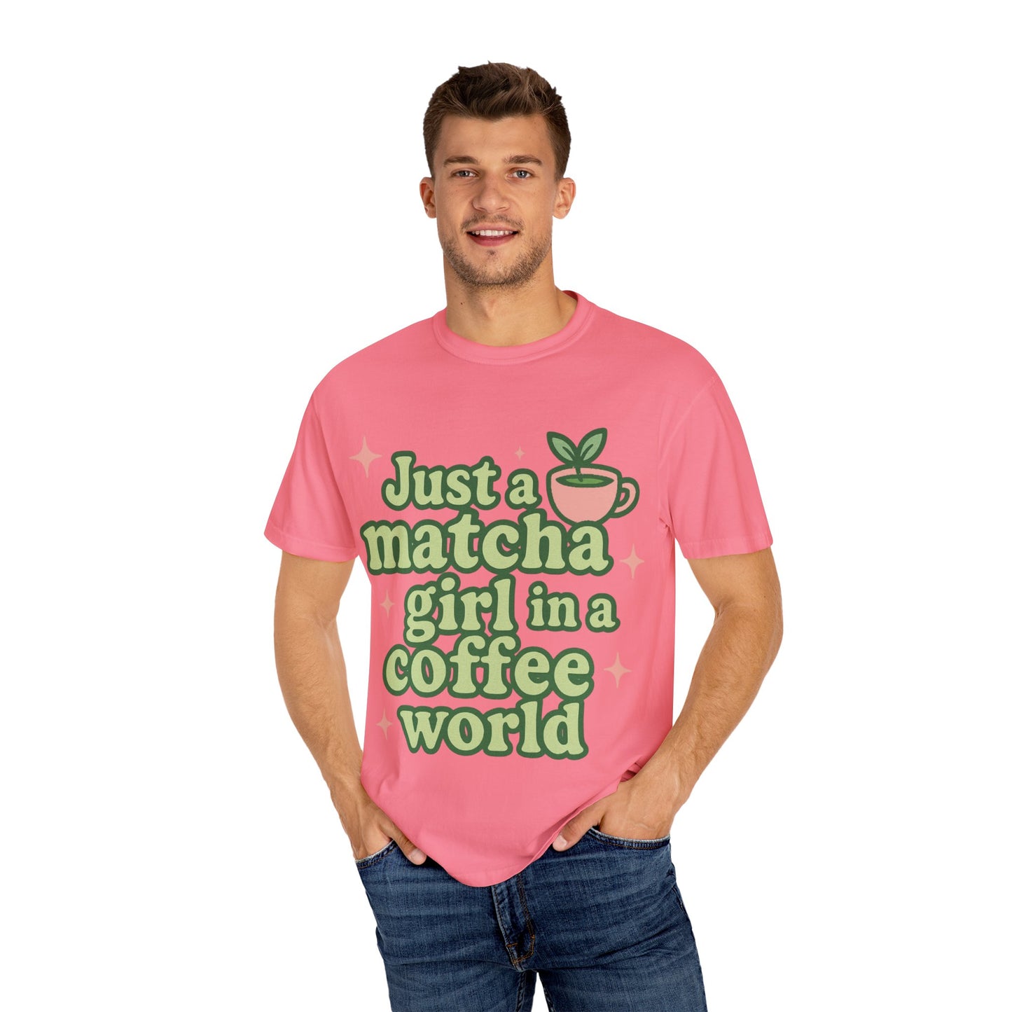 Matcha Girl T-Shirt | Perfect Gift for Coffee Lovers | Unisex Tee | Casual Wear | Nature-Inspired Fashion | Eco-Friendly Clothing