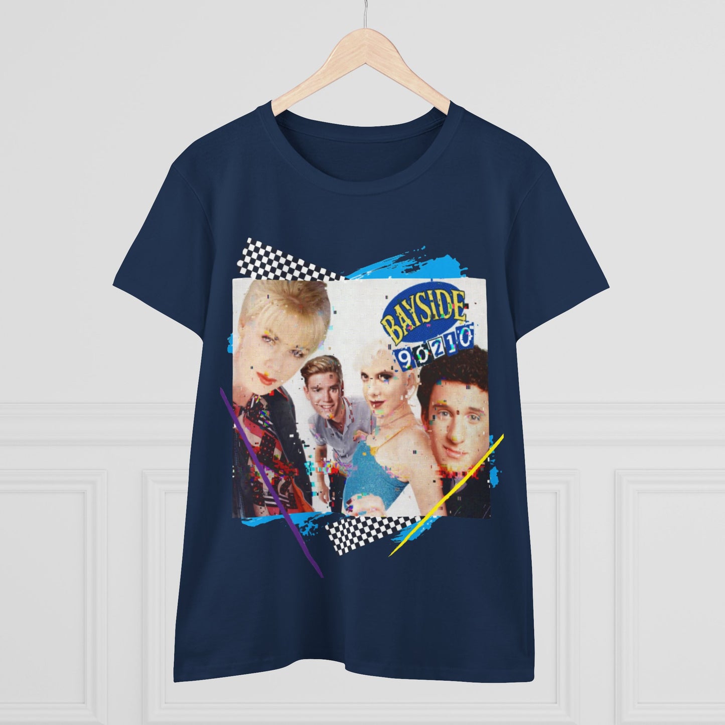 90s Nostalgia Graphic Tee, Retro Bayside Style T-Shirt, Vintage Cartoon Shirt, Perfect Gift for Fans, Unisex Cotton Top