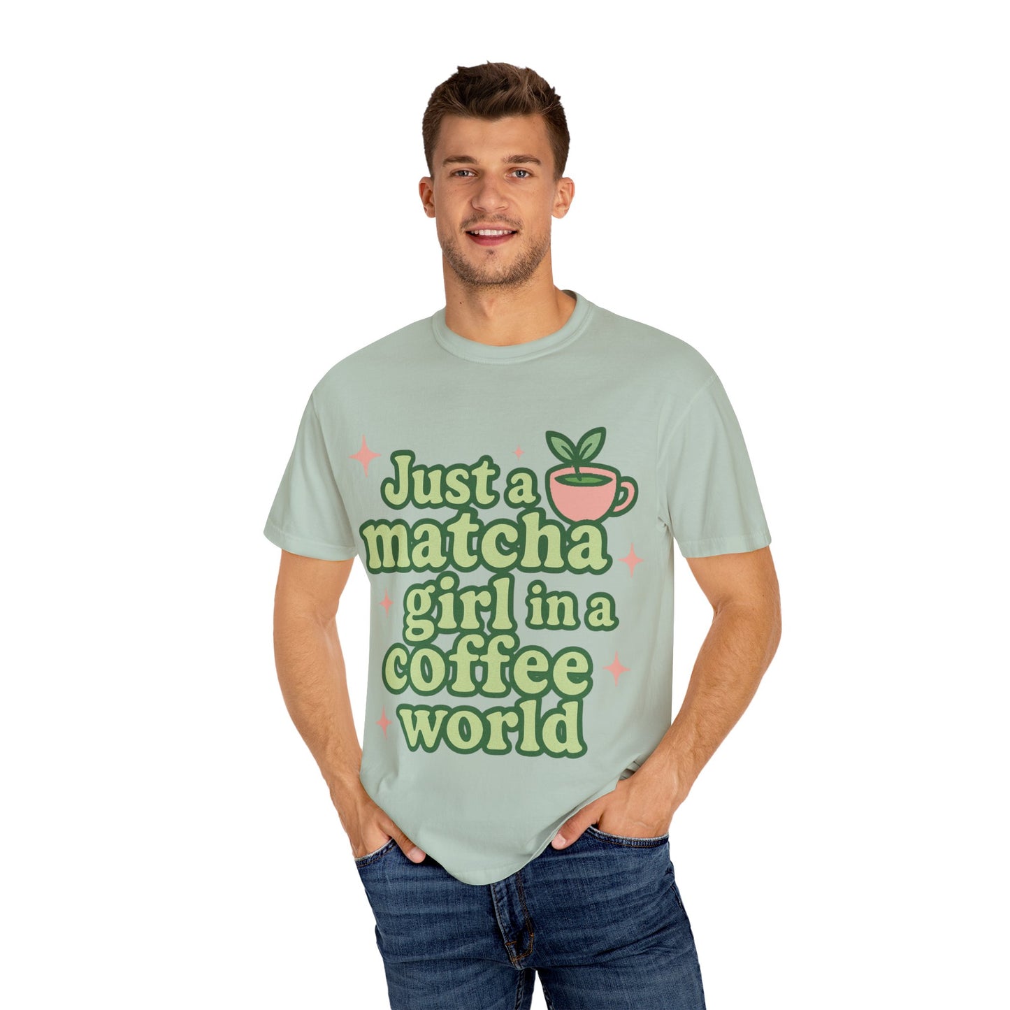 Matcha Girl T-Shirt | Perfect Gift for Coffee Lovers | Unisex Tee | Casual Wear | Nature-Inspired Fashion | Eco-Friendly Clothing