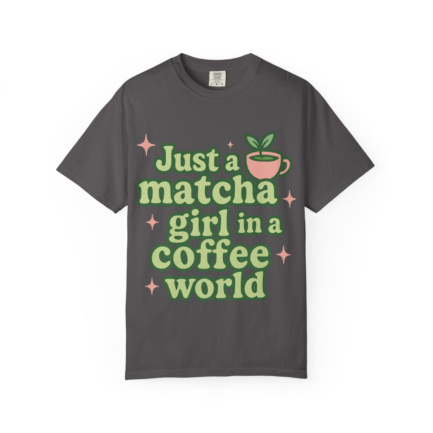 Matcha Girl T-Shirt | Perfect Gift for Coffee Lovers | Unisex Tee | Casual Wear | Nature-Inspired Fashion | Eco-Friendly Clothing